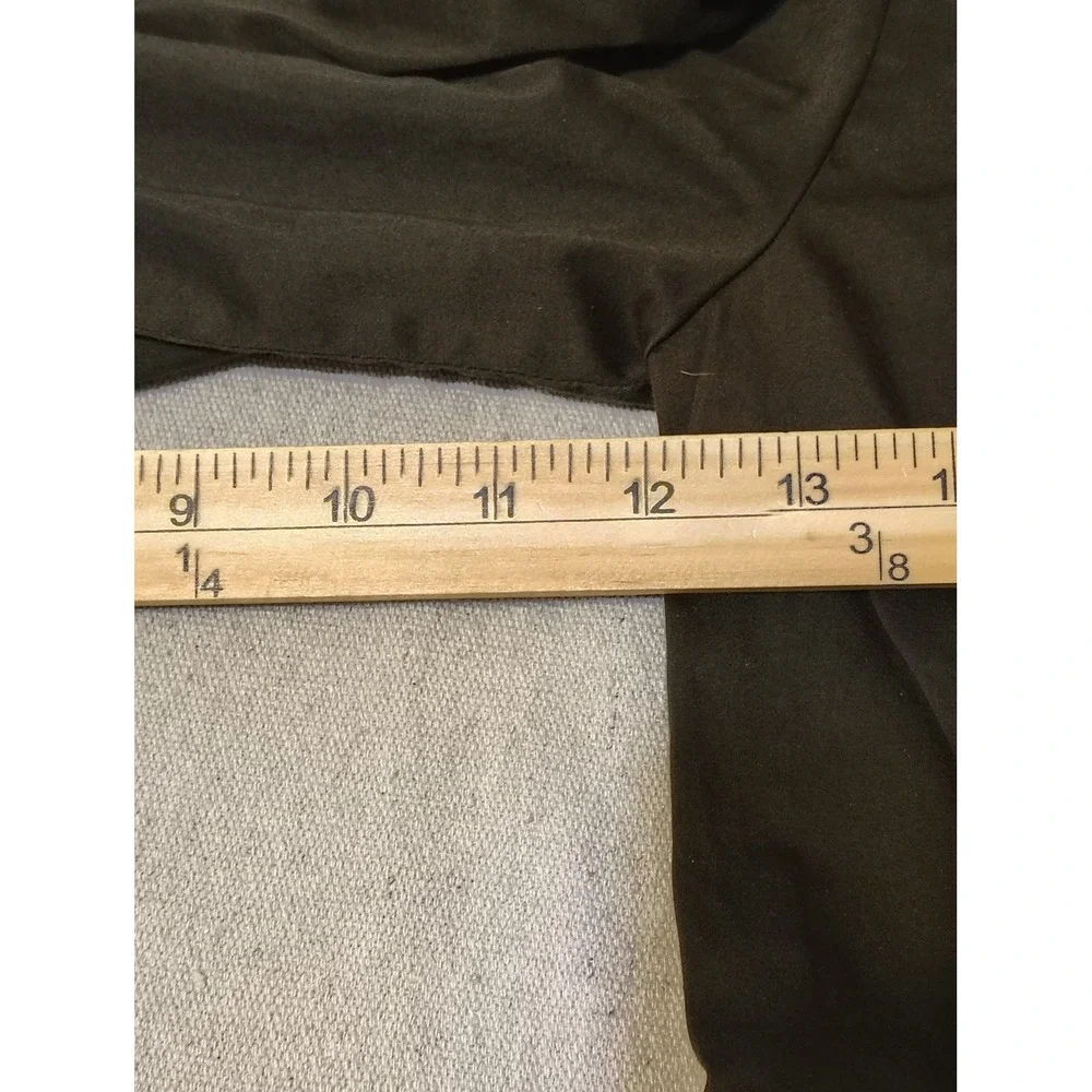 Banana Republic Olive Green Utility Button Front Long Sleeve Dress Size 2‎
